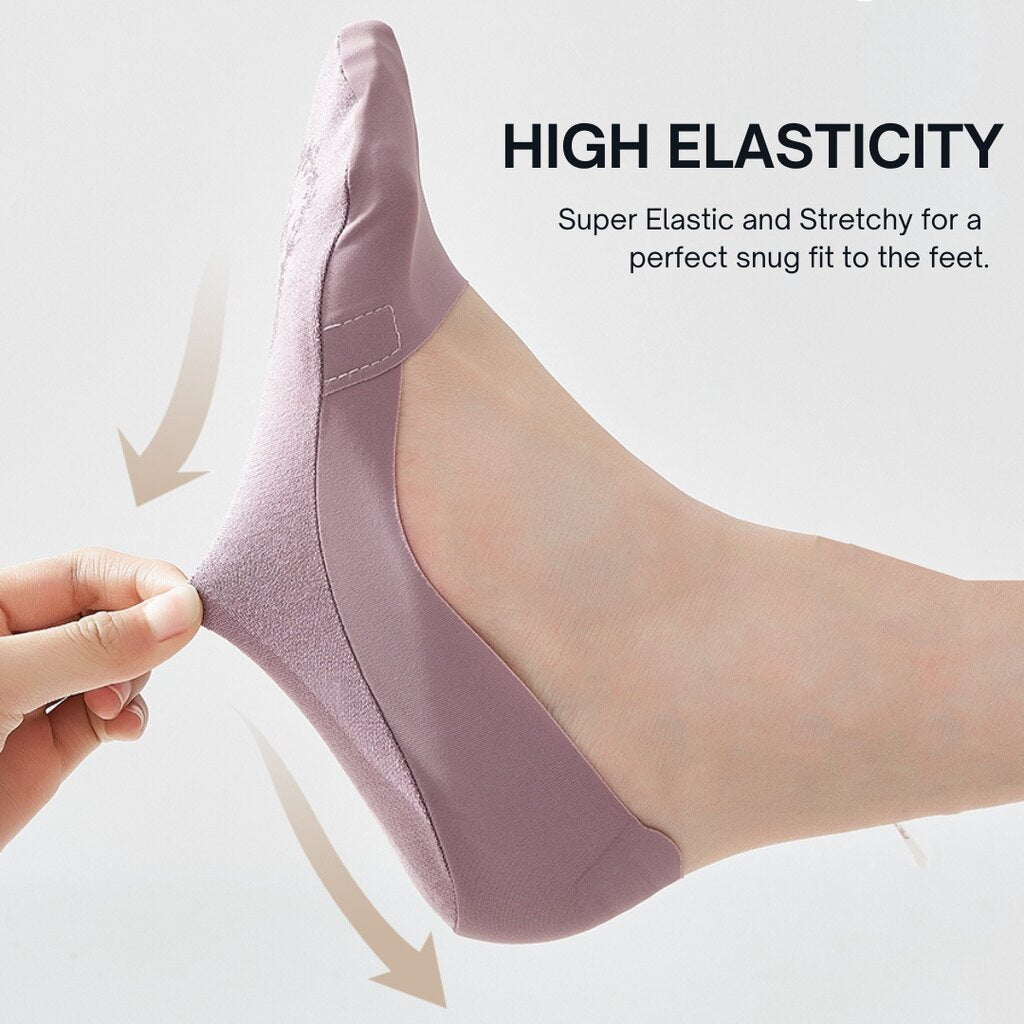 Cushioned No-Show Socks – Soft Invisible Socks for All-Day Foot Relief