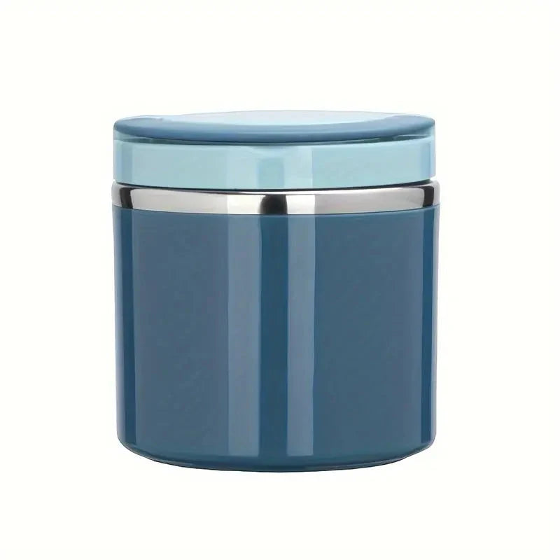 Stainless Steel Insulated Lunch Box with Handle – Leakproof Stackable Food Container for Office, School & Travel