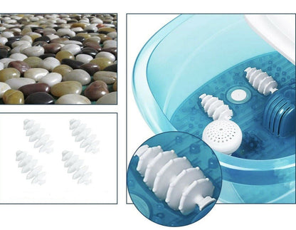 3-in-1 Heated Foot Spa with Bubbles and Vibration for Relaxation