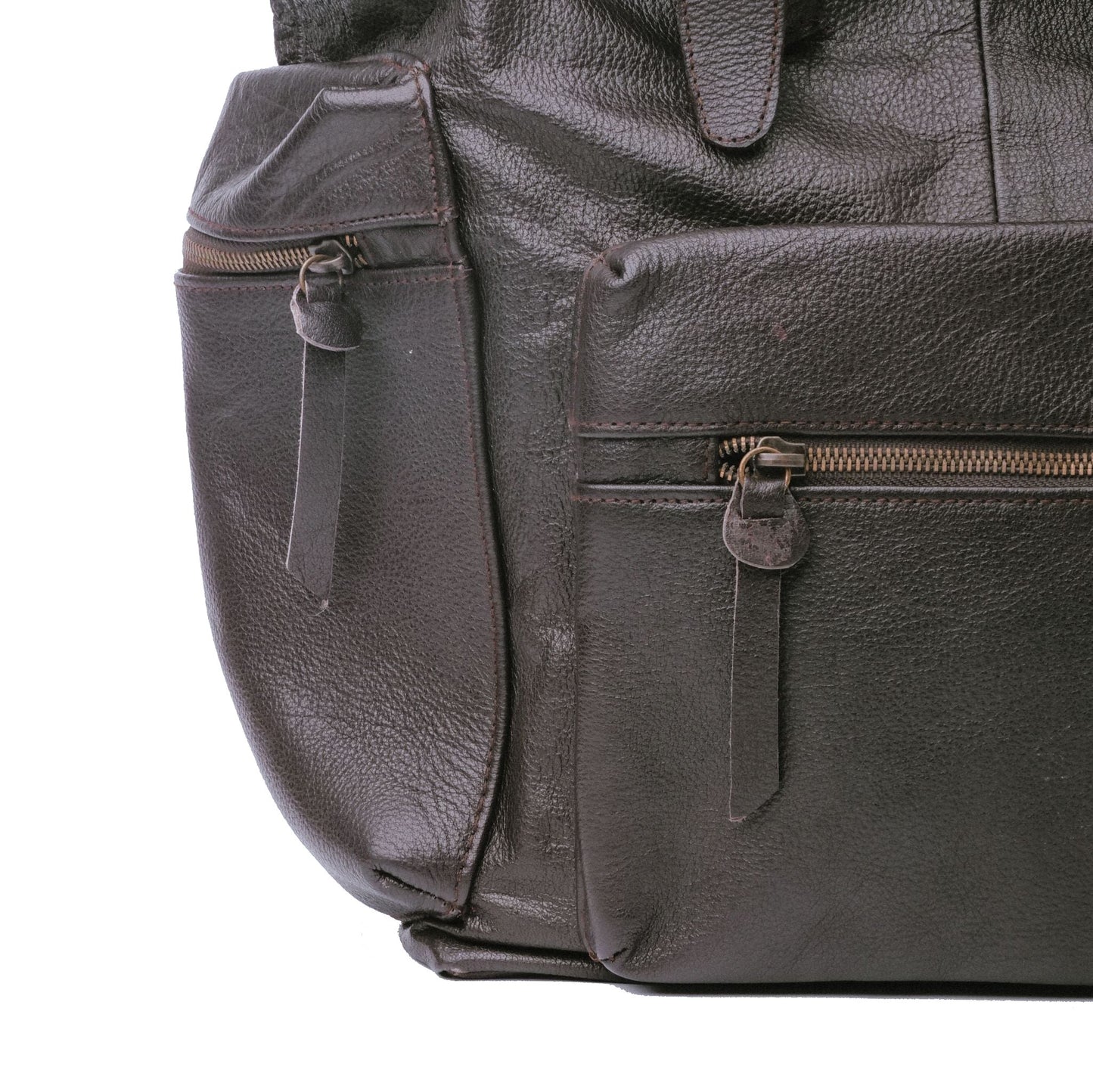 Happy Shopee Leather Heritage Rucksack - Expedition Bag