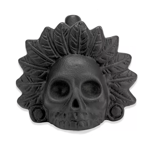 Ceramic Skull Whistle with 126.3dB Sound and Ergonomic Eye Grips
