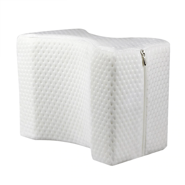 Contouring Memory Foam Knee Support Pillow