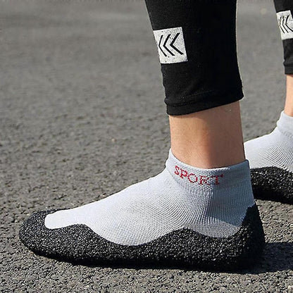 Aqua Socks with Rubber Grip Sole and Fast Drying Textile, Drainage System