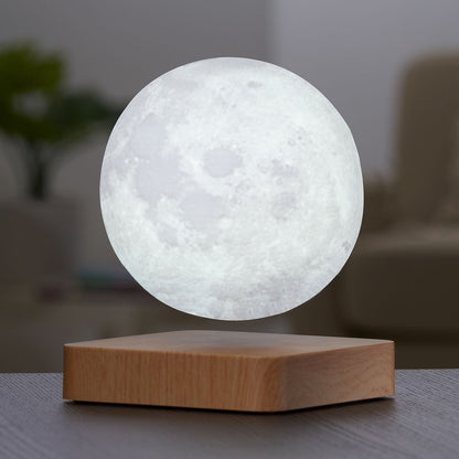 3D Printed Moon Lamp Decorative Levitating Light Nursery