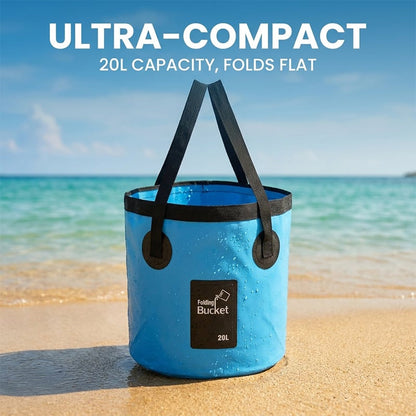 Upsell-Folding Fishing Bucket