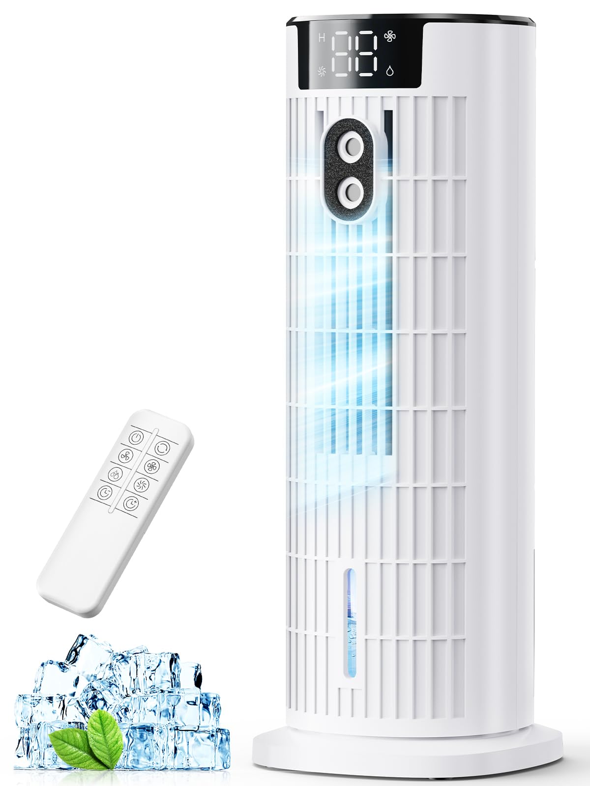 Portable Air Cooler 4-in-1 with Remote Control and Mist Function