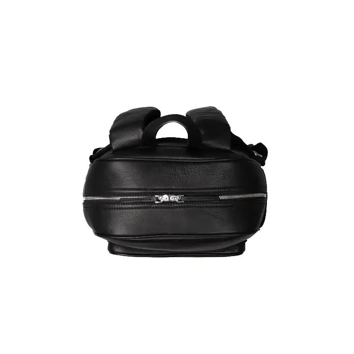 Happy Shopee Full Grain Milled Leather Backpack - 16" Professional Commuter