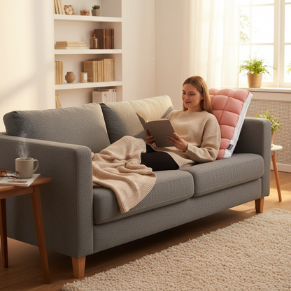 High-resilience fluffy French bread pillow