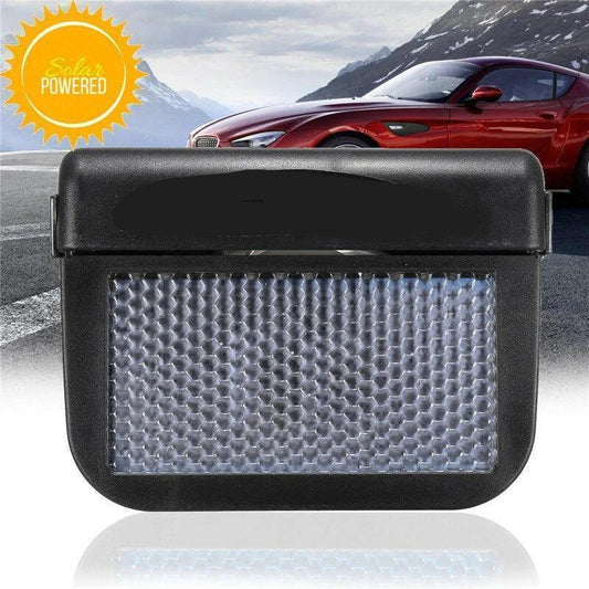 Solar Powered Car Window Ventilation Fan with Automatic Air Circulation