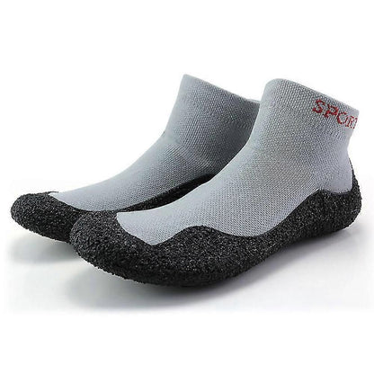 Aqua Socks with Rubber Grip Sole and Fast Drying Textile, Drainage System