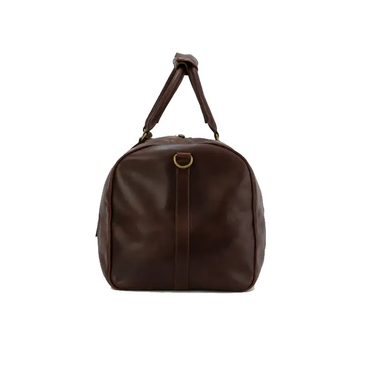 Happy Shopee Full Grain Crazy Horse Leather Travel Duffel - 20" Explorer Weekender