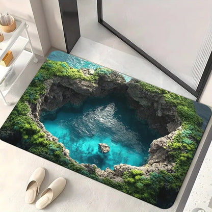 Endless Abyss Illusion Doormat – Mind-Bending 3D Visual Effect