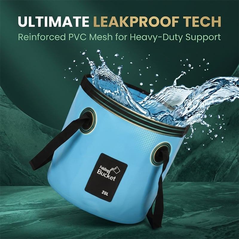 Upsell-Folding Fishing Bucket