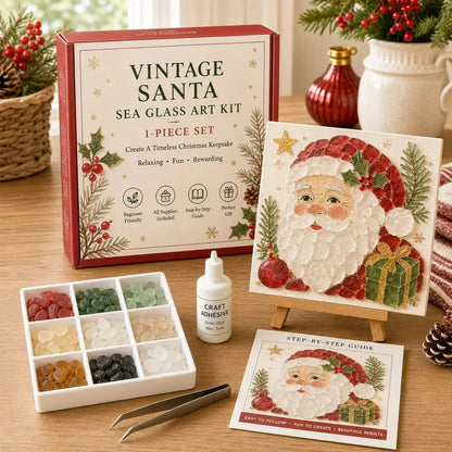 Christmas Sea Glass Art Kit