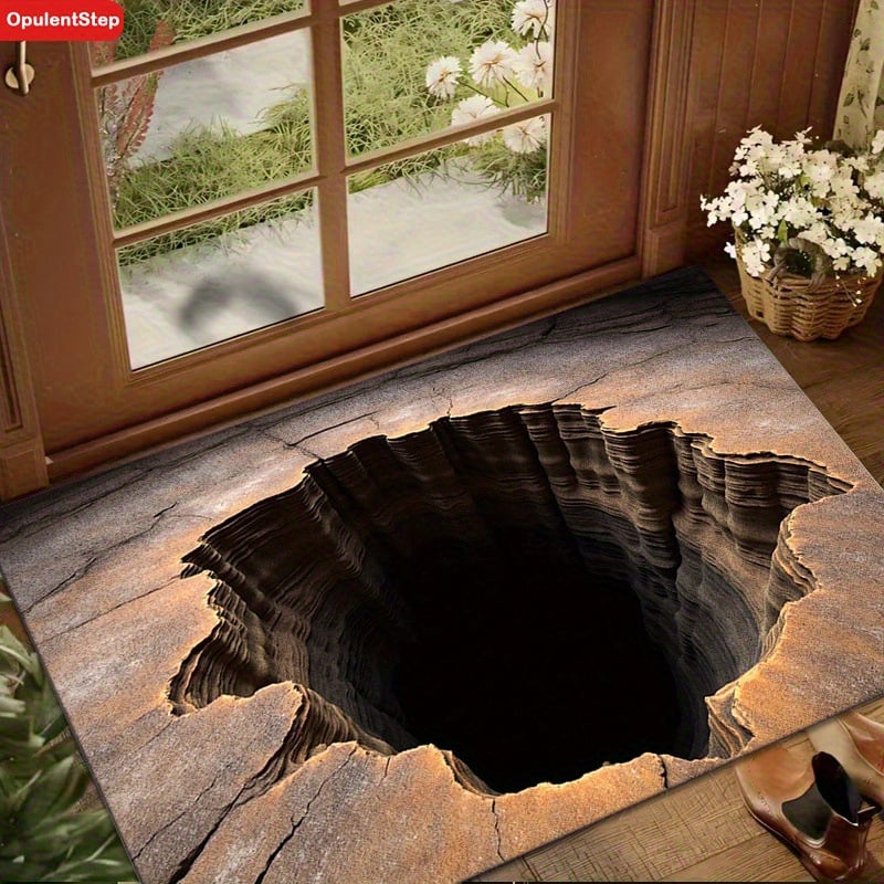Endless Abyss Illusion Doormat – Mind-Bending 3D Visual Effect