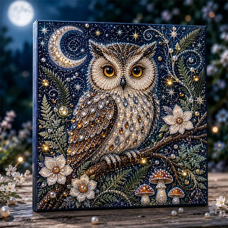 Animal Pearl Art DIY Craft Kit – Create Your Own Sparkling Handmade Masterpiece