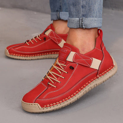 Color Block Ankle Boots for Women with Cushioned Sole and Structured Upper