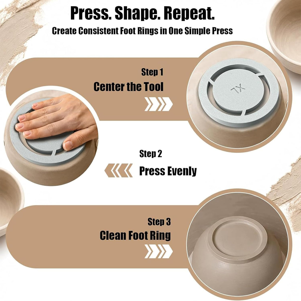 Pottery Foot Ring Tool