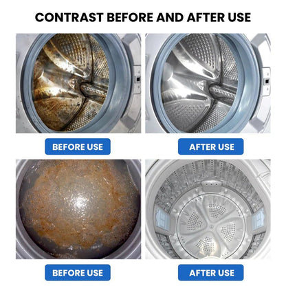 Powerful Washer Deep Cleaner Tablets – Eliminate Hidden Bacteria & Bad Smells Fast