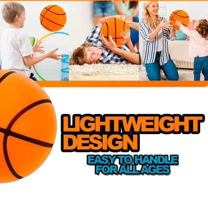 Foam Basketball for Indoor Practice with Noise-Reducing Design
