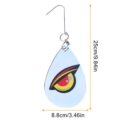 Bird Repellent Disc with Reflective Light and Predator Eye Pattern