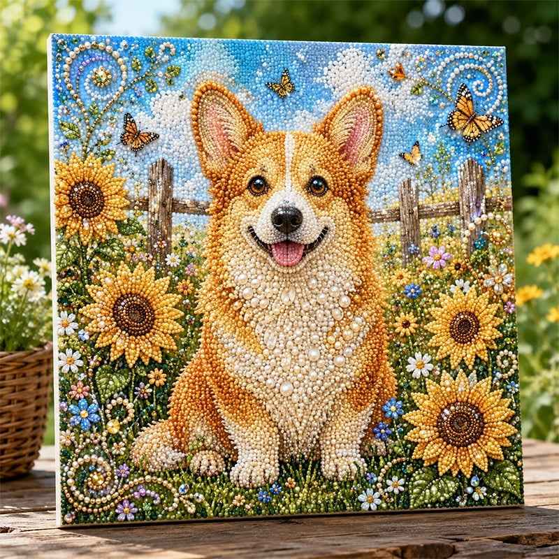 Animal Pearl Art DIY Craft Kit – Create Your Own Sparkling Handmade Masterpiece