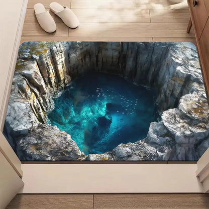 Endless Abyss Illusion Doormat – Mind-Bending 3D Visual Effect
