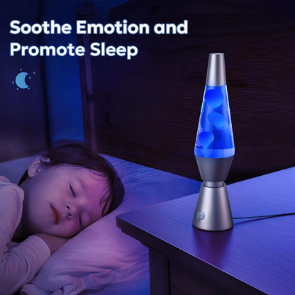 LED Lava Lamp with 17 Color Settings and Wireless Remote Control