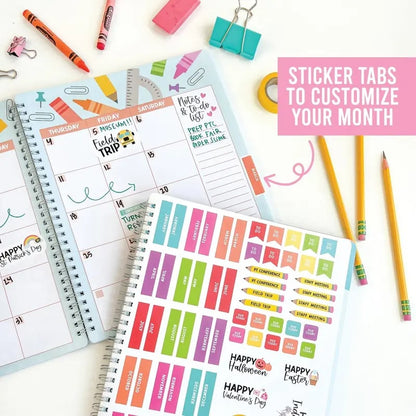 Undated Teacher Planner 2026–2027 | Weekly & Monthly Classroom Organizer for Lesson Planning, Scheduling & Teacher Productivity