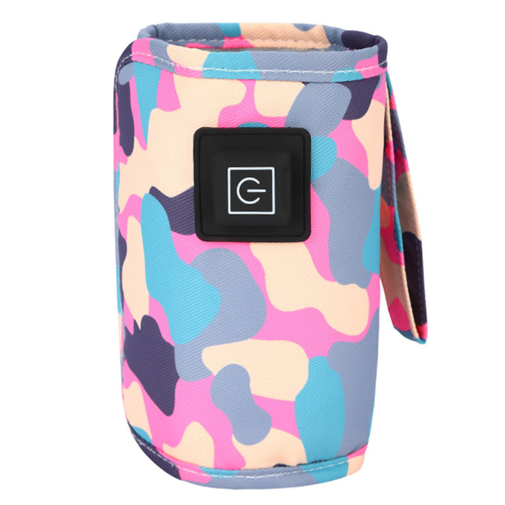 Bottle Warmer with USB Power and Adjustable Heat Control for On-the-Go Feeding