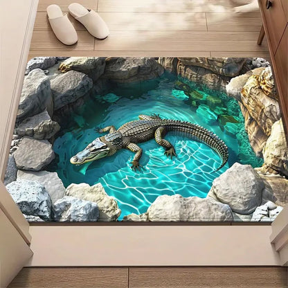 Endless Abyss Illusion Doormat – Mind-Bending 3D Visual Effect