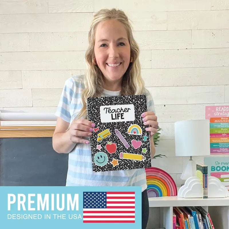 Undated Teacher Planner 2026–2027 | Weekly & Monthly Classroom Organizer for Lesson Planning, Scheduling & Teacher Productivity