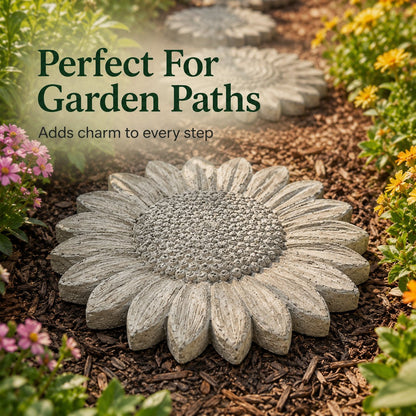 Reusable Sunflower Stepping Stone Mold
