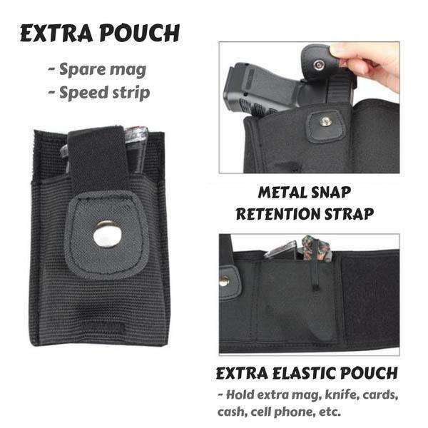 Ultimate Belly Band Holster - Black Dragon Holster