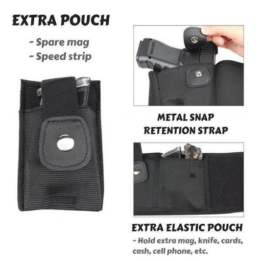 Ultimate Belly Band Holster - Black Dragon Holster