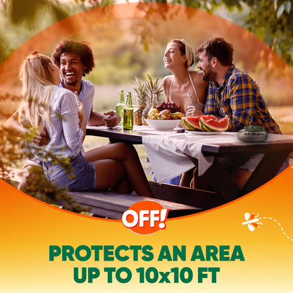 OFF! Backyard Outdoor Mosquito Repellent Coil Starter Pack, Perfect for Outdoor Patios, Country Fresh Scent, 3 Piece