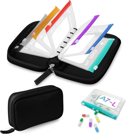 Waterproof Pill Pouch Set-14Pcs Bags Inside