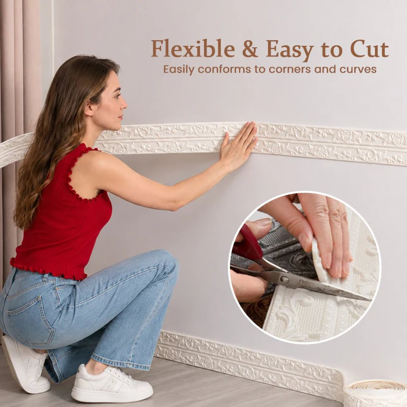 DIY Decorative Border Tape for Walls & Furniture