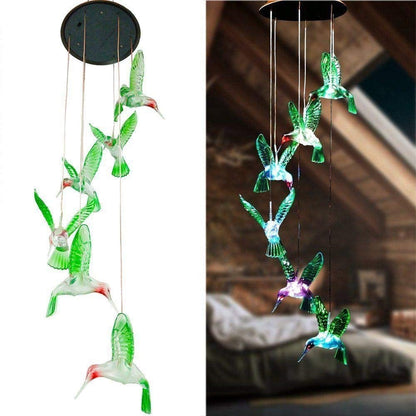 Solar Hanging Wind Chime Light | Patio & Porch Decoration