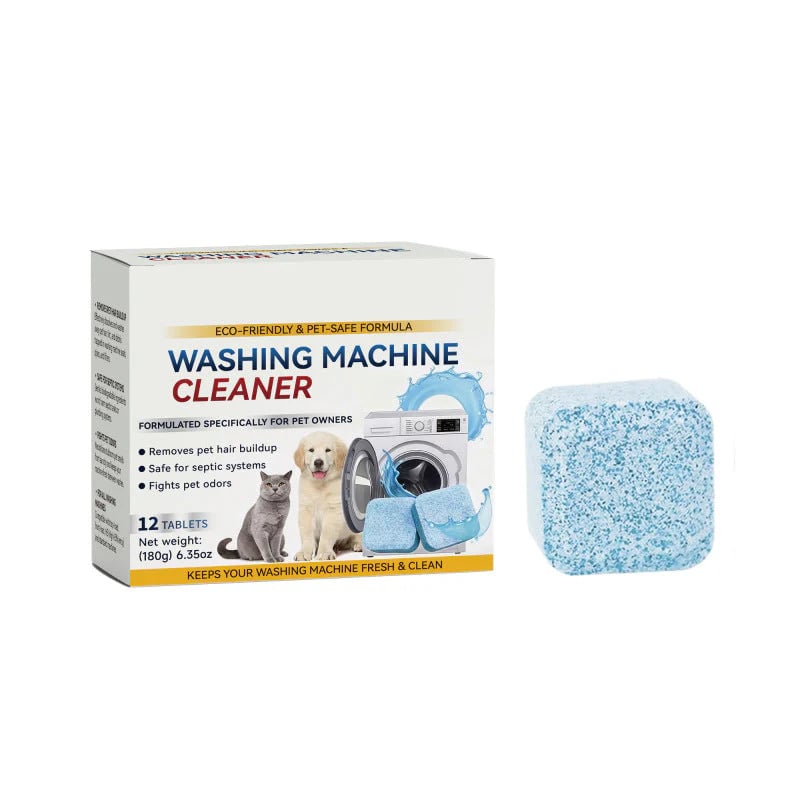 Powerful Washer Deep Cleaner Tablets – Eliminate Hidden Bacteria & Bad Smells Fast
