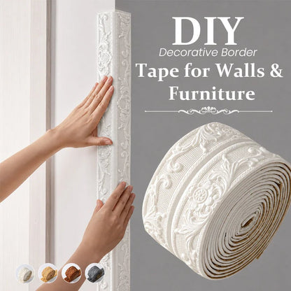 DIY Decorative Border Tape for Walls & Furniture