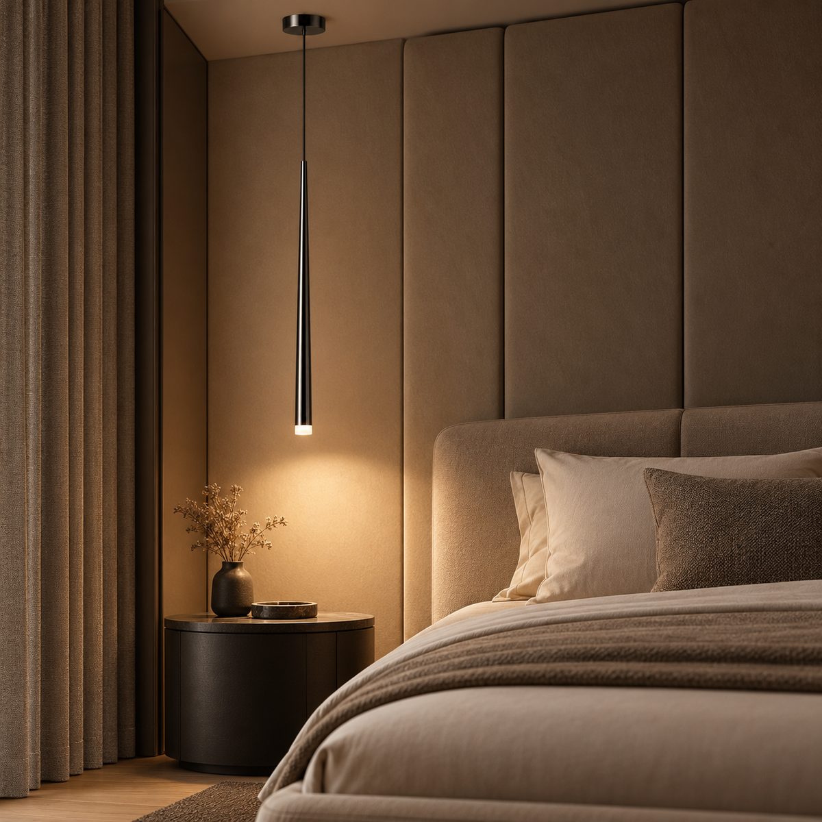 Adjustable Height Pendant Light Energy Efficient LED Design