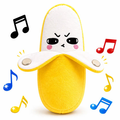 Interactive Two-Player Plush Toy with Sound and Light Responses