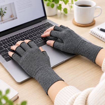 Arthritis Compression Gloves Light Soft Cotton Support
