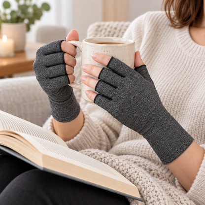 Arthritis Compression Gloves Light Soft Cotton Support
