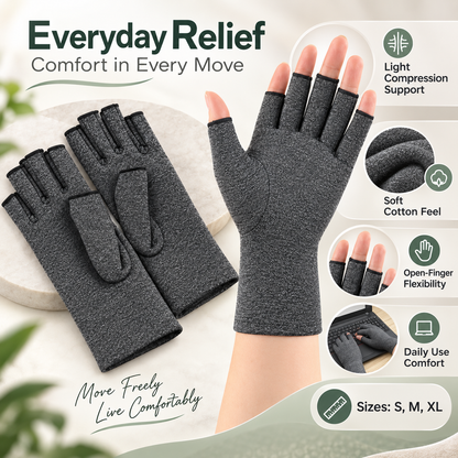 Arthritis Compression Gloves Light Soft Cotton Support