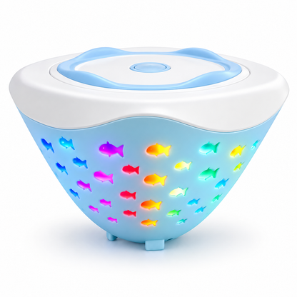 Bath Light Projector Pool Colorful Rotating Night Lamp