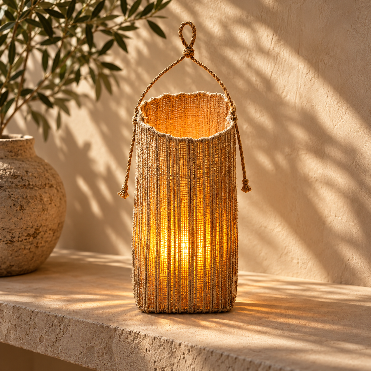 Battery Operated Lantern Decorative Cordless Home Accent