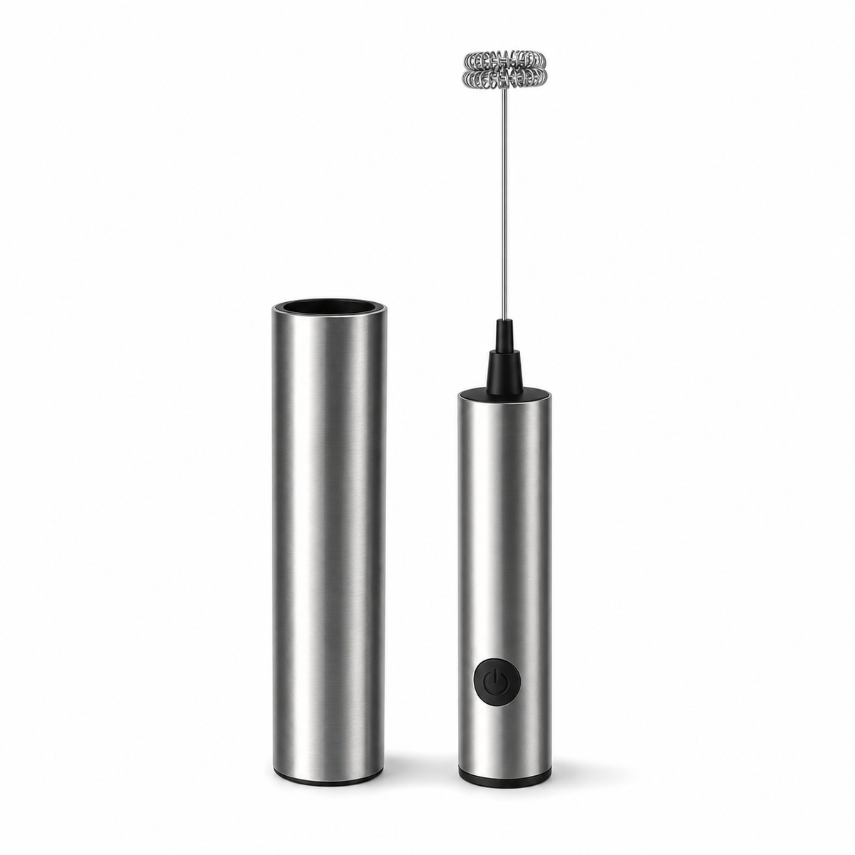 Battery Operated Milk Frother Whisk Handheld Mini Oval