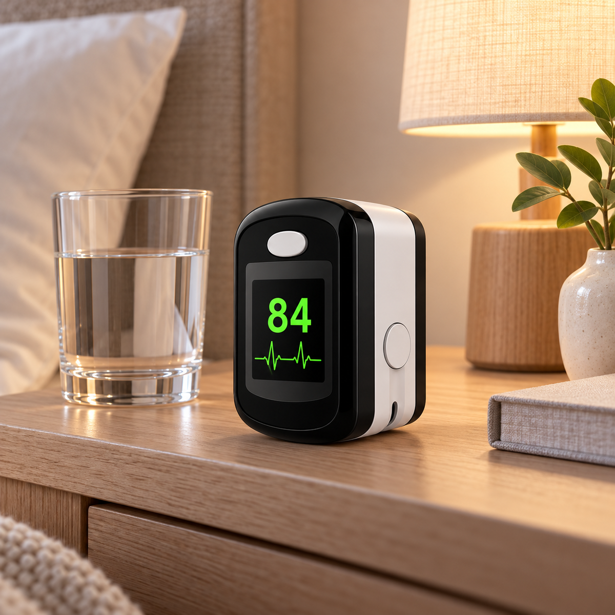 Blood Glucose Monitor Display Painless Portable LED